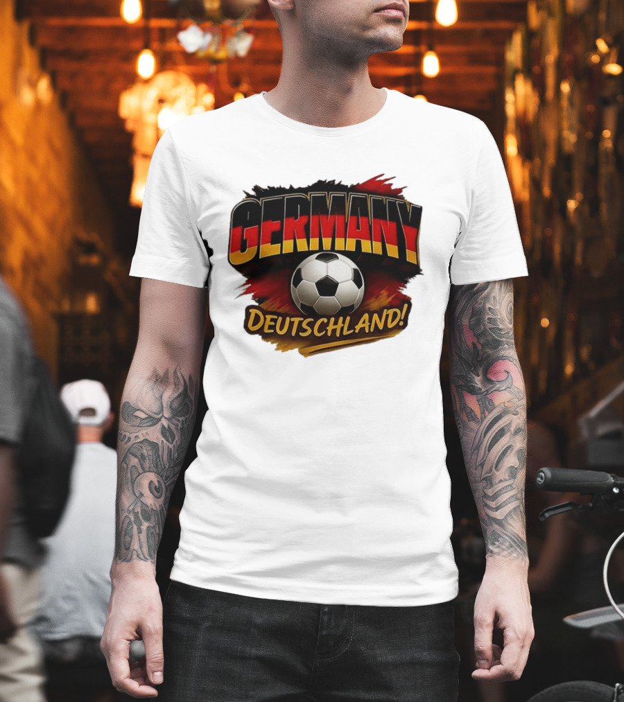 Germany Deutschland Soccer FIFA World Cup 2026 Soccer Ball T-Shirt
