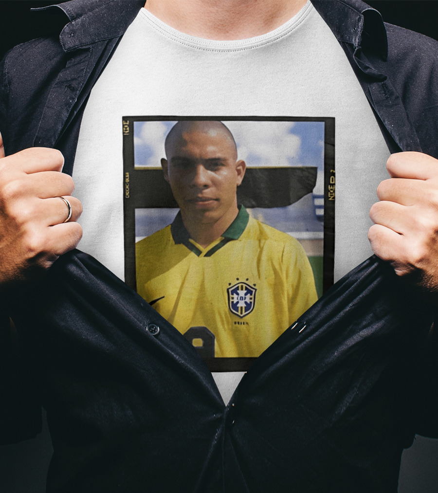 Brazil 2026 Ronaldo Nazario Heritage Nike 9 Jersey T-Shirt