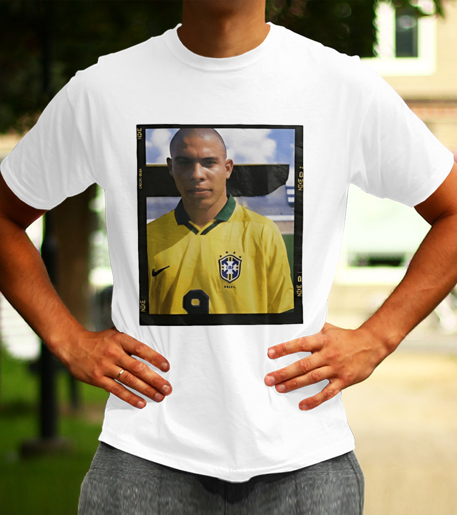 Brazil 2026 Ronaldo Nazario Heritage Nike 9 Jersey T-Shirt