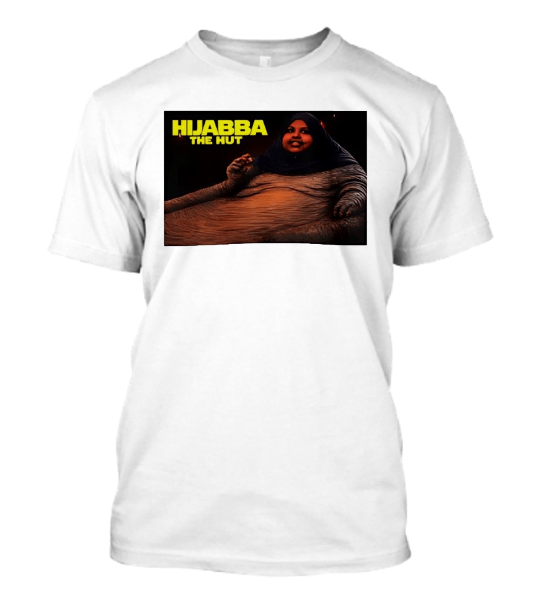 Hijabba The Hut Meme Parody Character Humor T-Shirt