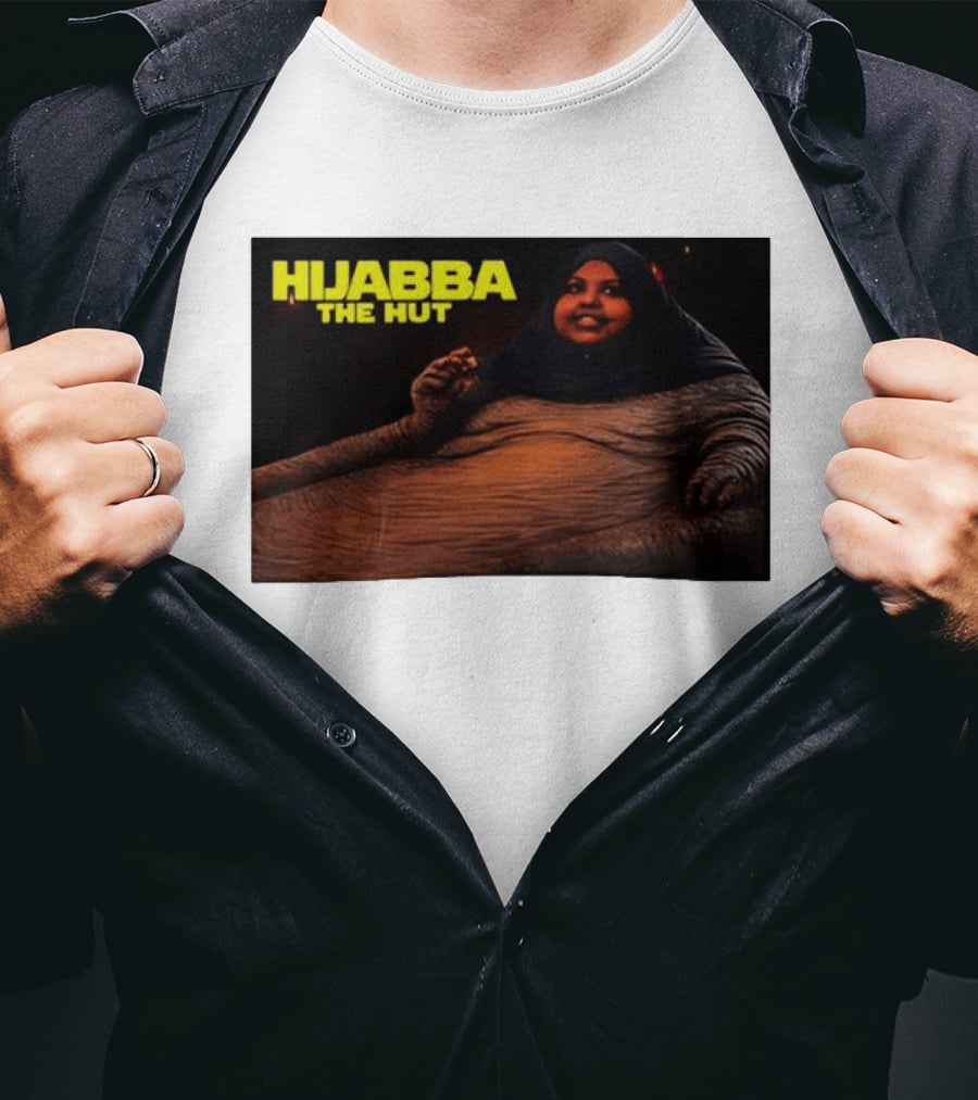 Hijabba The Hut Meme Parody Character Humor T-Shirt