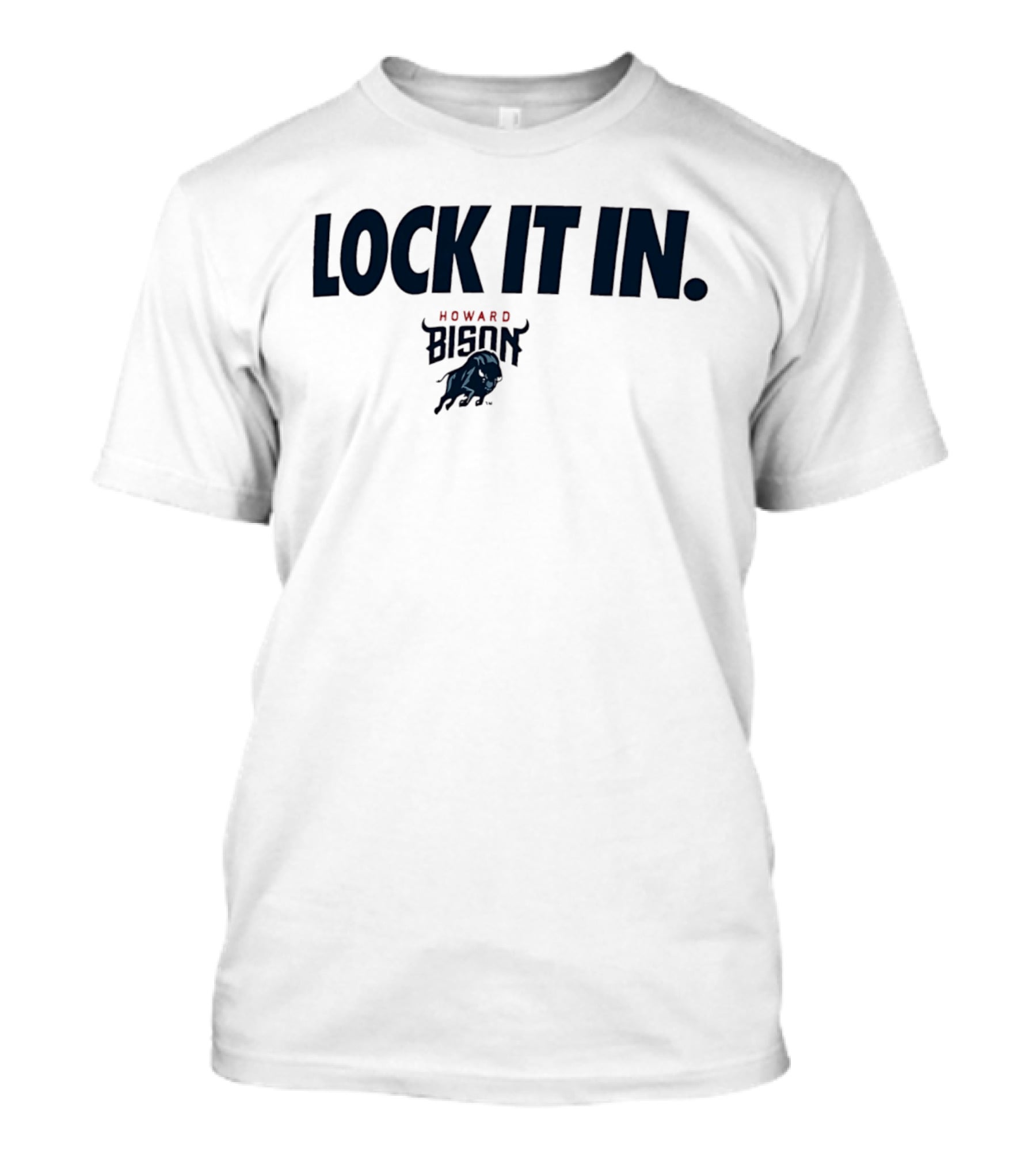 Howard Bison Lock It In Basketball T-Shirt