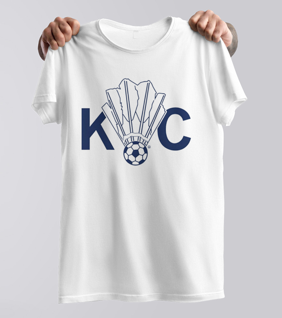 Kansas City KC Soccer Shuttlecock Combination T-Shirt