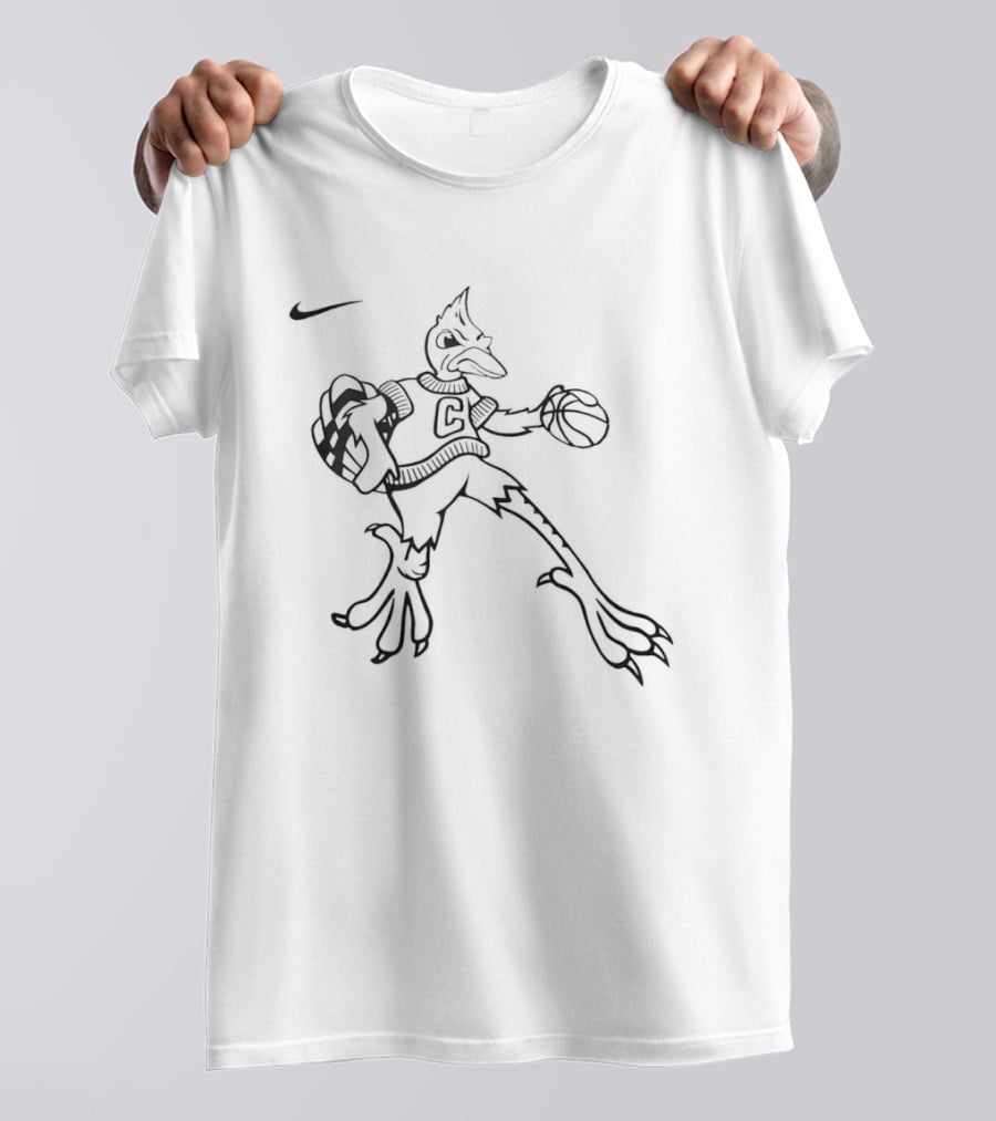 Creighton Bluejays Basketball Vintage Mascot Nike Collaboration T-Shirt