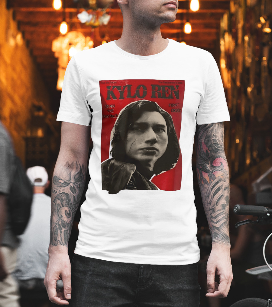 Kylo Ren Crush The Resistance First Order Rule The Galaxy T-Shirt