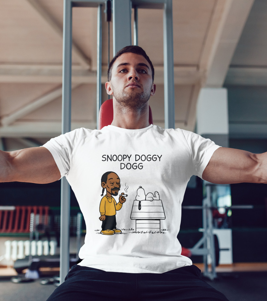 Snoopy Doggy Dogg Snoop Dogg And Snoopy Mashup T-Shirt