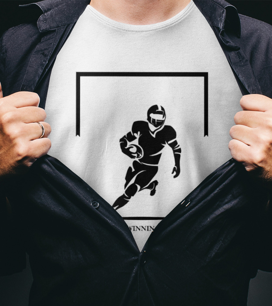 American Rugby Union Play With A Winning Mentality T-Shirt