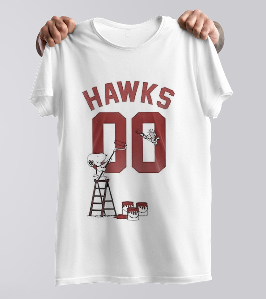 Atlanta Hawks Snoopy 00 Shut Up And Dribble T-Shirt