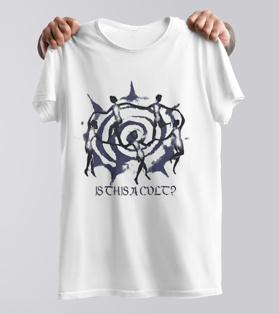 Is This A Cult Question Spiral Figures T-Shirt