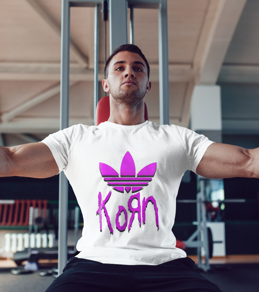 Korn Euro Tour 2026 Adidas Trefoil T-Shirt