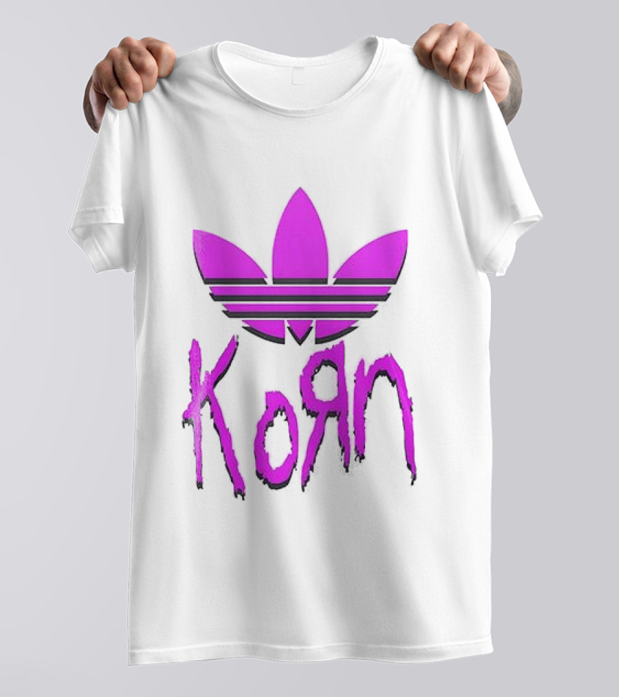 Korn Euro Tour 2026 Adidas Trefoil T-Shirt