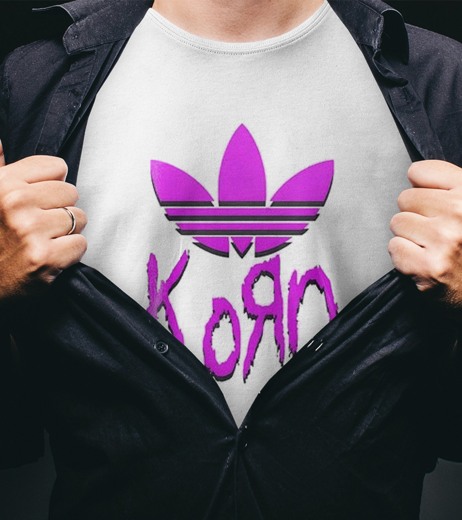Korn Euro Tour 2026 Adidas Trefoil T-Shirt