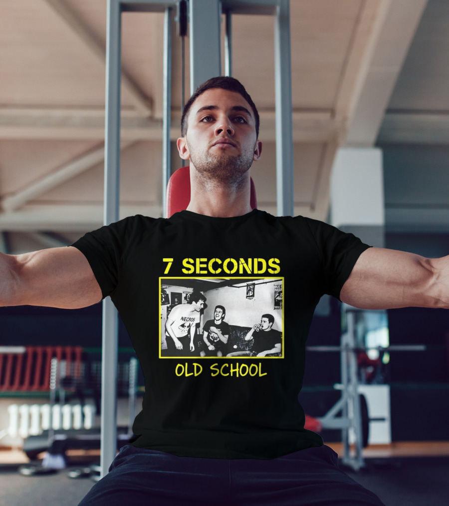 7 Seconds Old School Necros Punk Band Scene T-Shirt