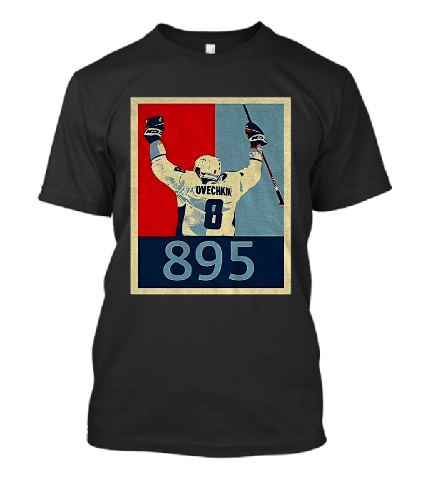 Ovechkin 895 Washington Capitals Hockey Record T-Shirt