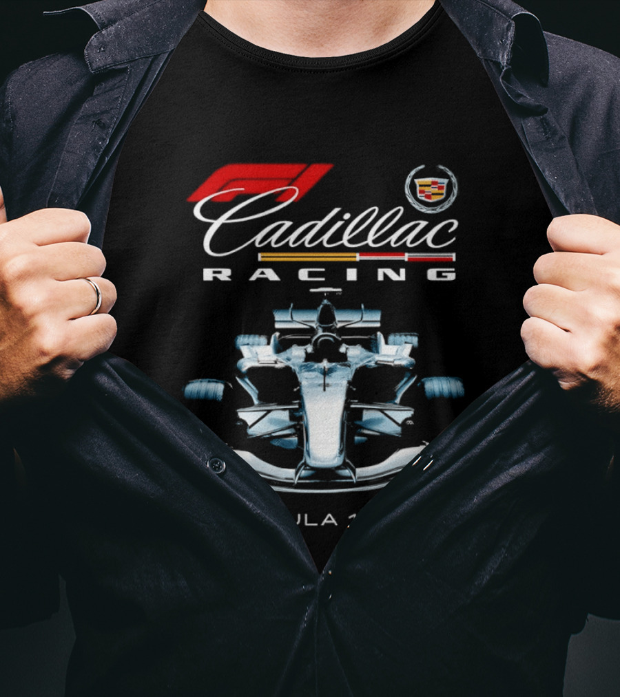 Cadillac Racing Formula 1 Team Motorsport 2026 T-Shirt