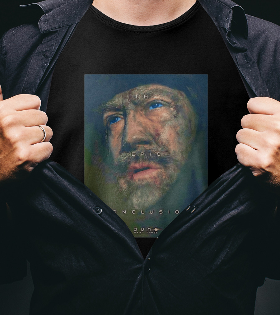 Javier Bardem As Stilgar In Dune Part Three The Epic Conclusion December 18 Release T-Shirt