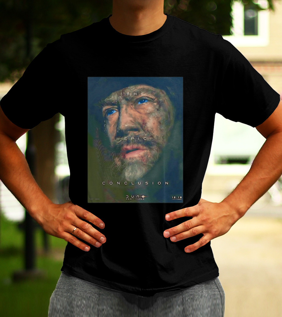 Javier Bardem As Stilgar In Dune Part Three The Epic Conclusion December 18 Release T-Shirt