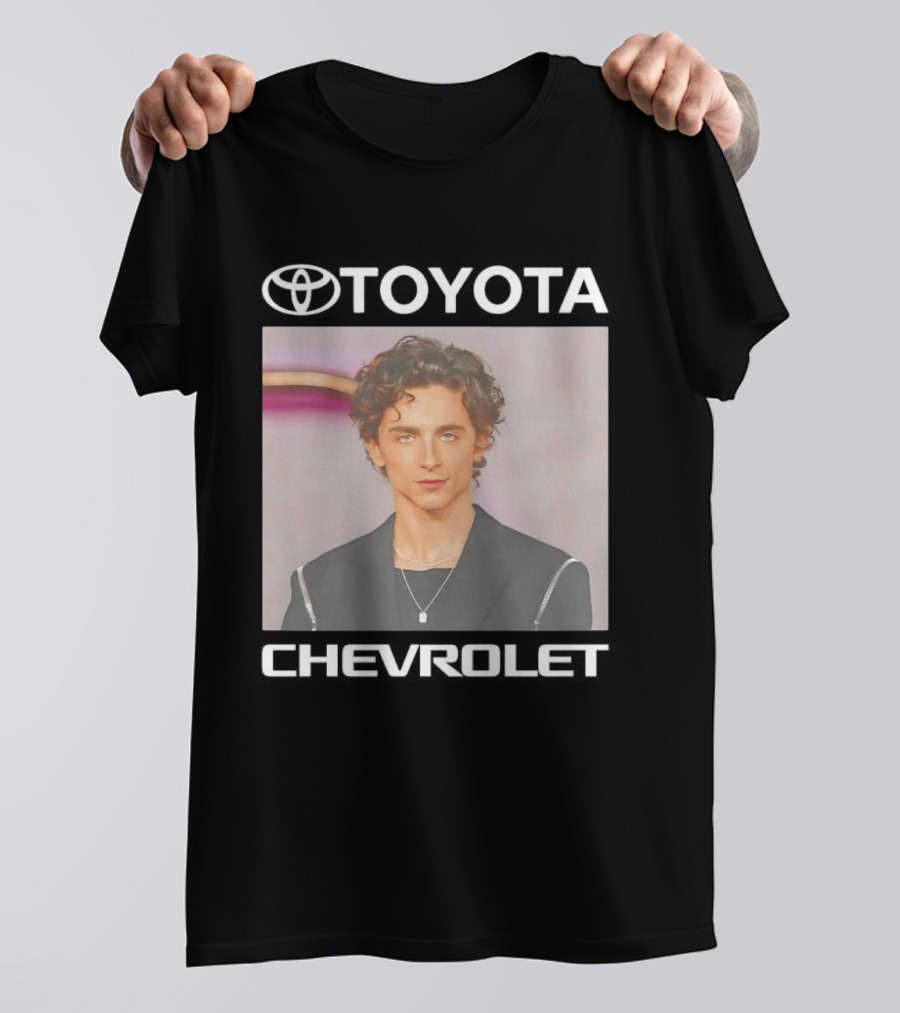 Timothée Chalamet Toyota Chevrolet Collaboration T-Shirt