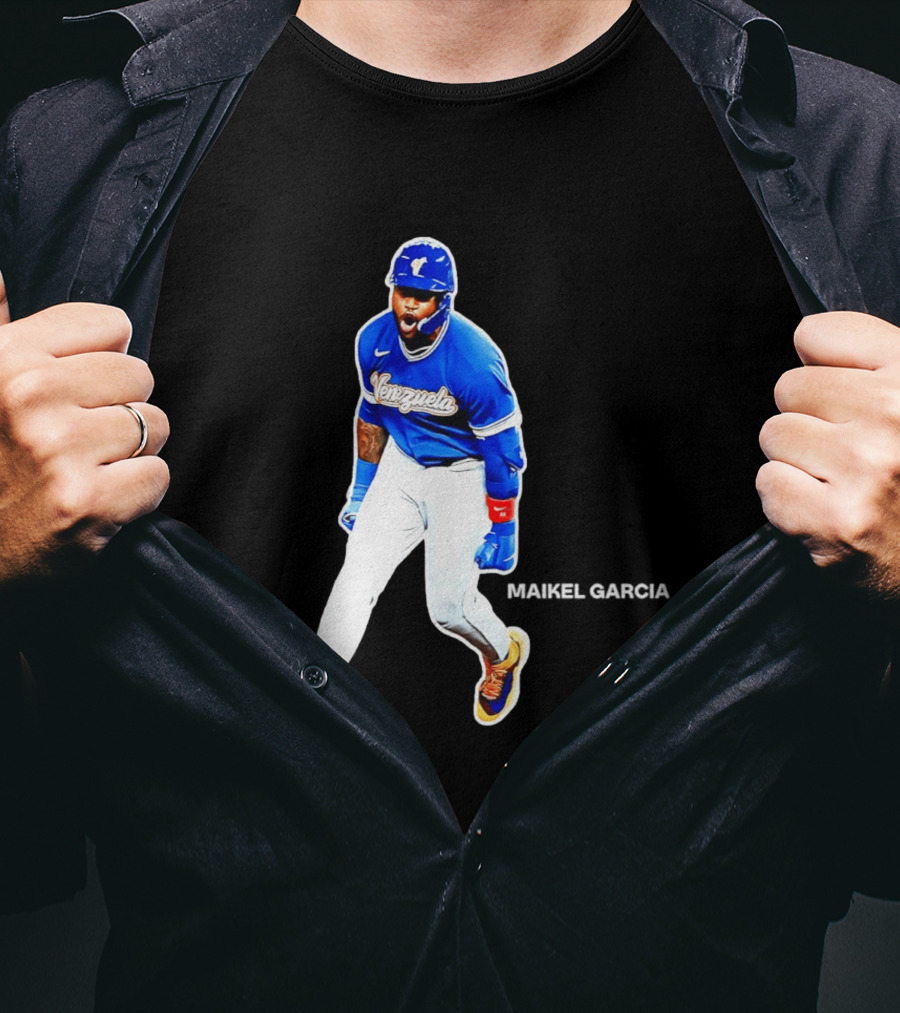 Venezuela Maikel Garcia 2026 World Baseball Classic MVP T-Shirt