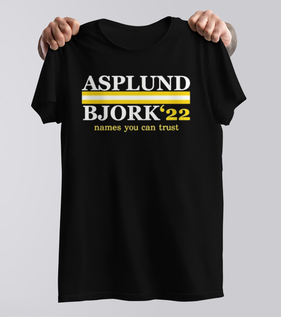 Asplund Bjork 22 Names You Can Trust T-Shirt