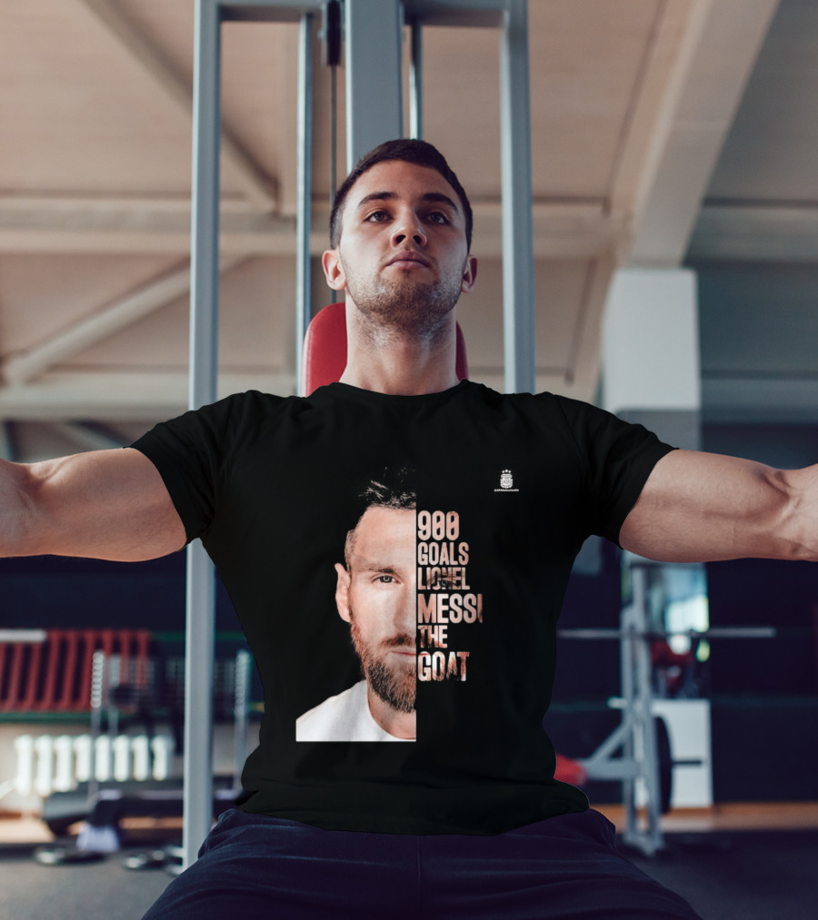 Lionel Messi The GOAT 900 Goals T-Shirt