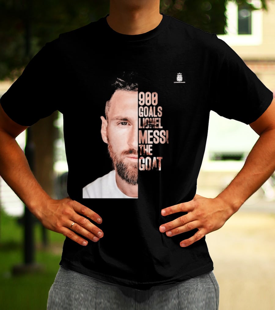 Lionel Messi The GOAT 900 Goals T-Shirt