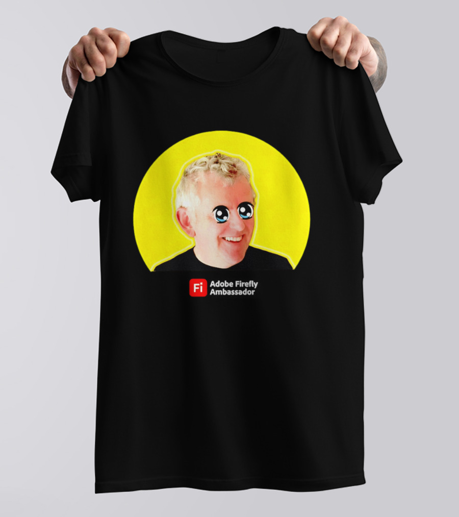 John Nack Firefly Ambassador Anime Eyes Yellow Circle Fi T-Shirt