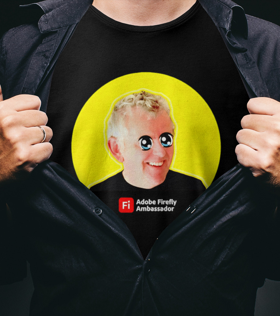 John Nack Firefly Ambassador Anime Eyes Yellow Circle Fi T-Shirt