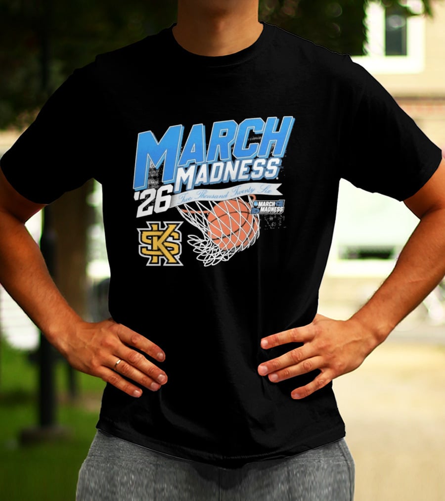Kennesaw State Owls March Madness 2026 Two Thousand Twenty Six Basketball Net T-Shirt