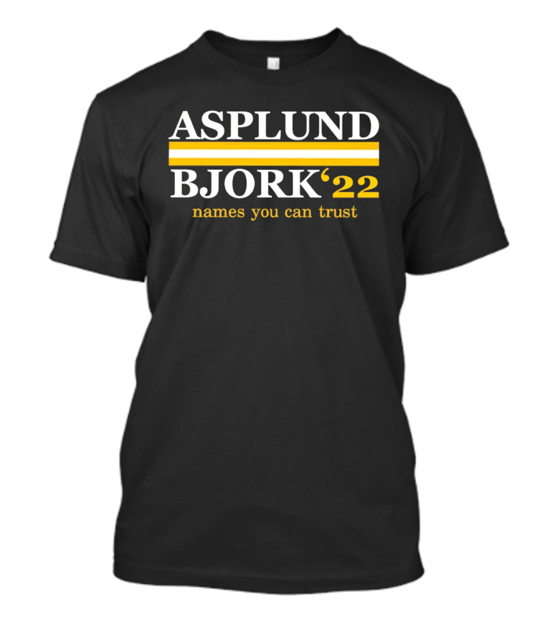 Asplund Bjork 22 Names You Can Trust Buffalo Sabres Hockey T-Shirt