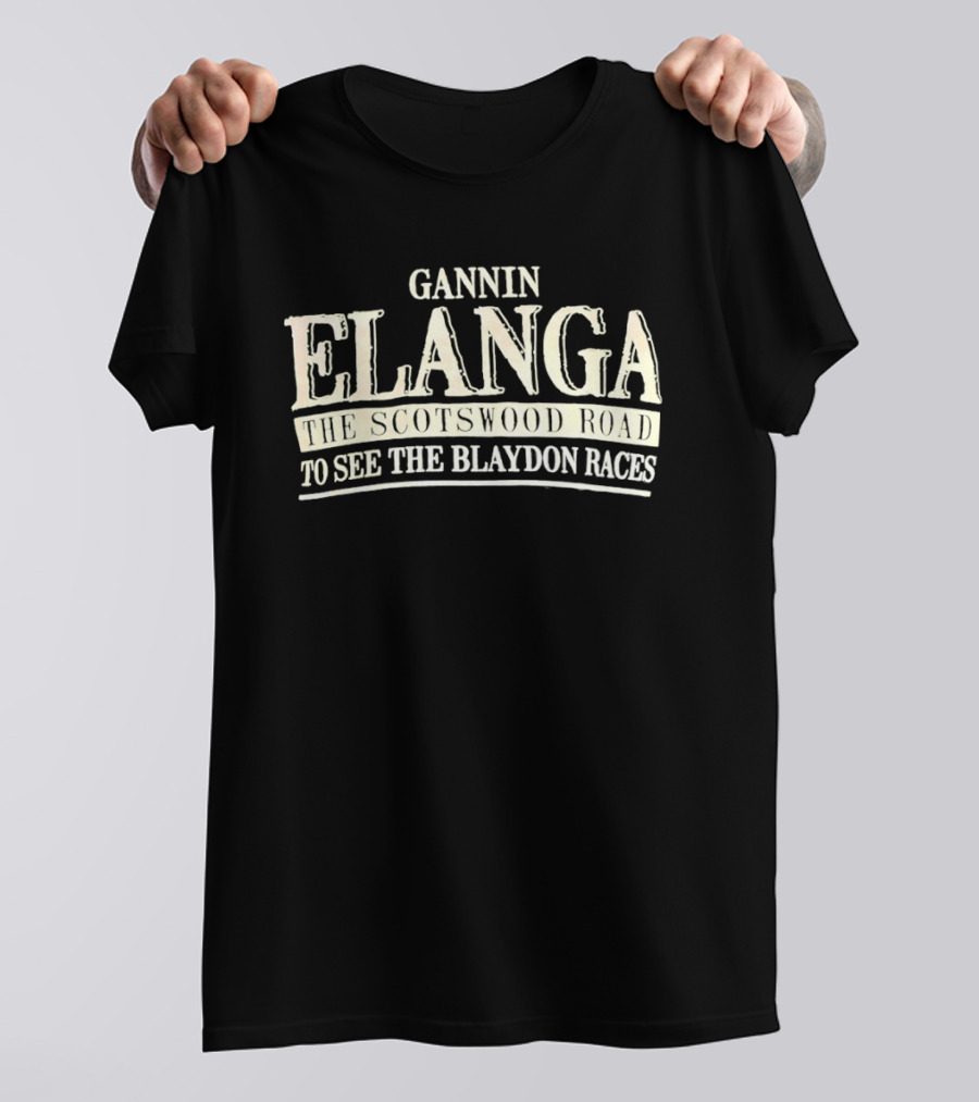 Gannin Elanga The Scotswood Road To See The Blaydon Races T-Shirt