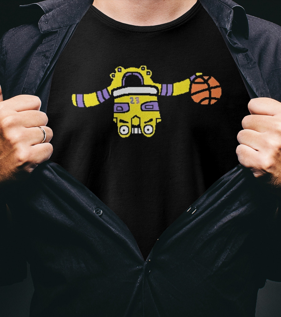 LeBronzong James Basketball Fusion LeBron James X Bronzong T-Shirt