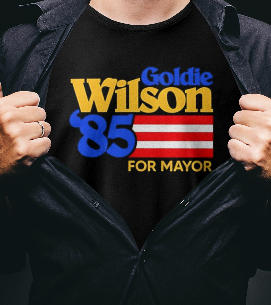 Goldie Wilson '85 For Mayor Back To The Future T-Shirt