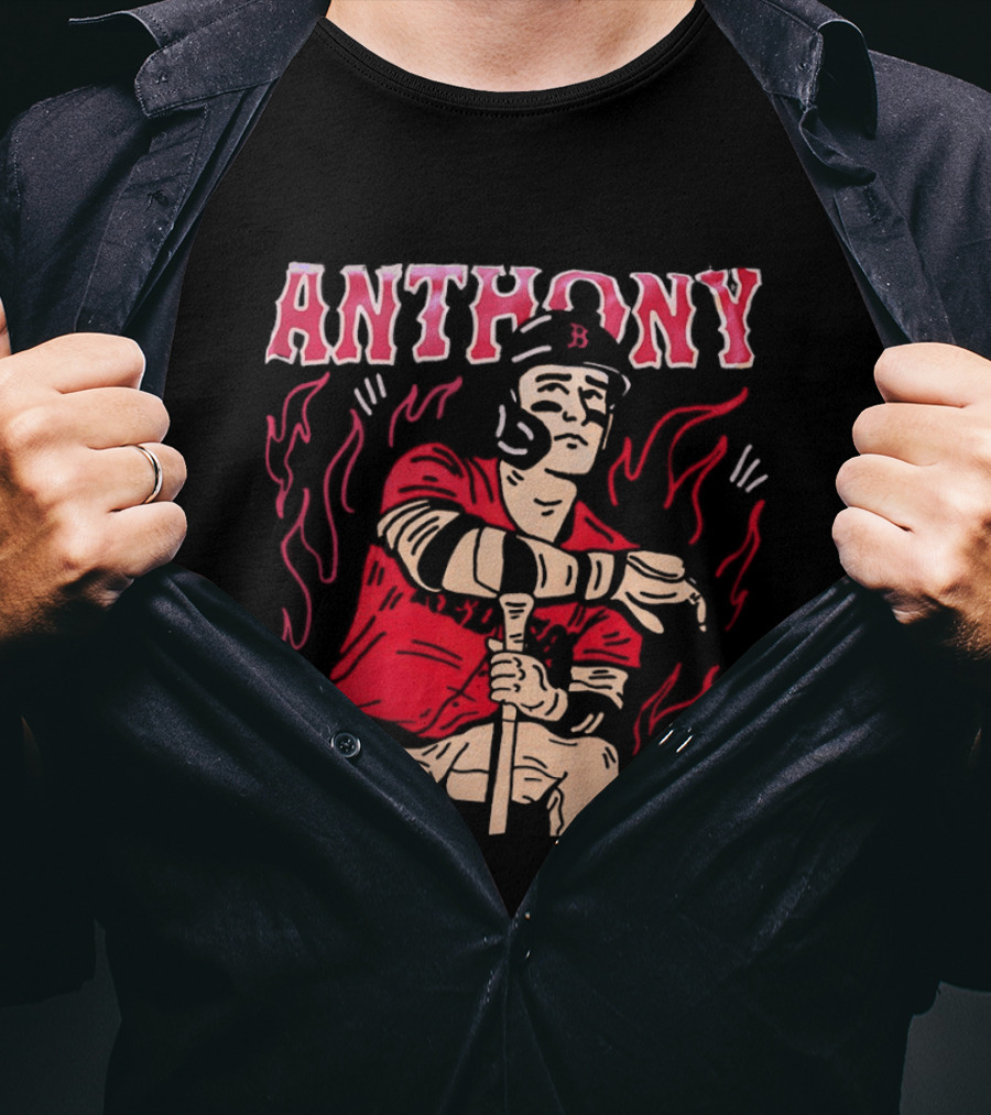 Anthony Red Sox Baseball Roman Anthony T-Shirt