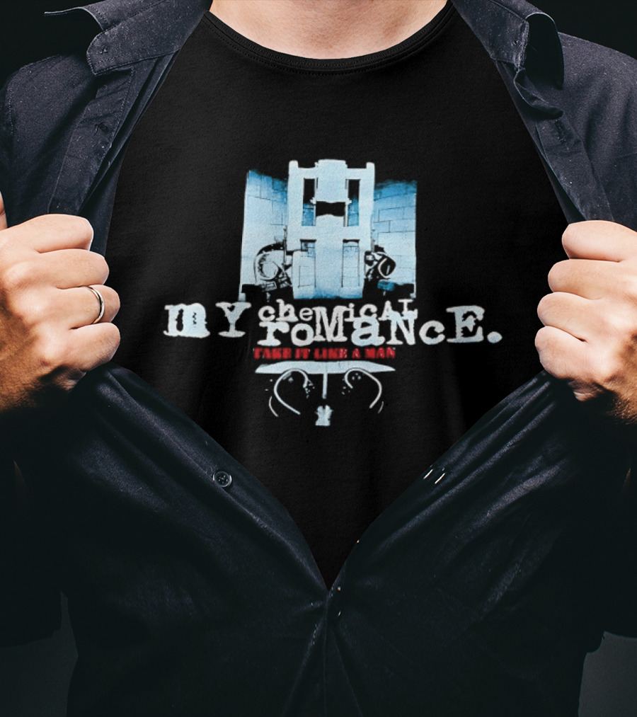 My Chemical Romance Take It Like A Man Gothic Castle T-Shirt