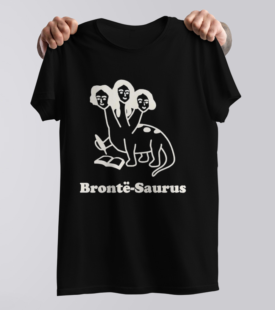 Brontë Saurus Literary Dinosaur Illustration Solar Opposites T-Shirt