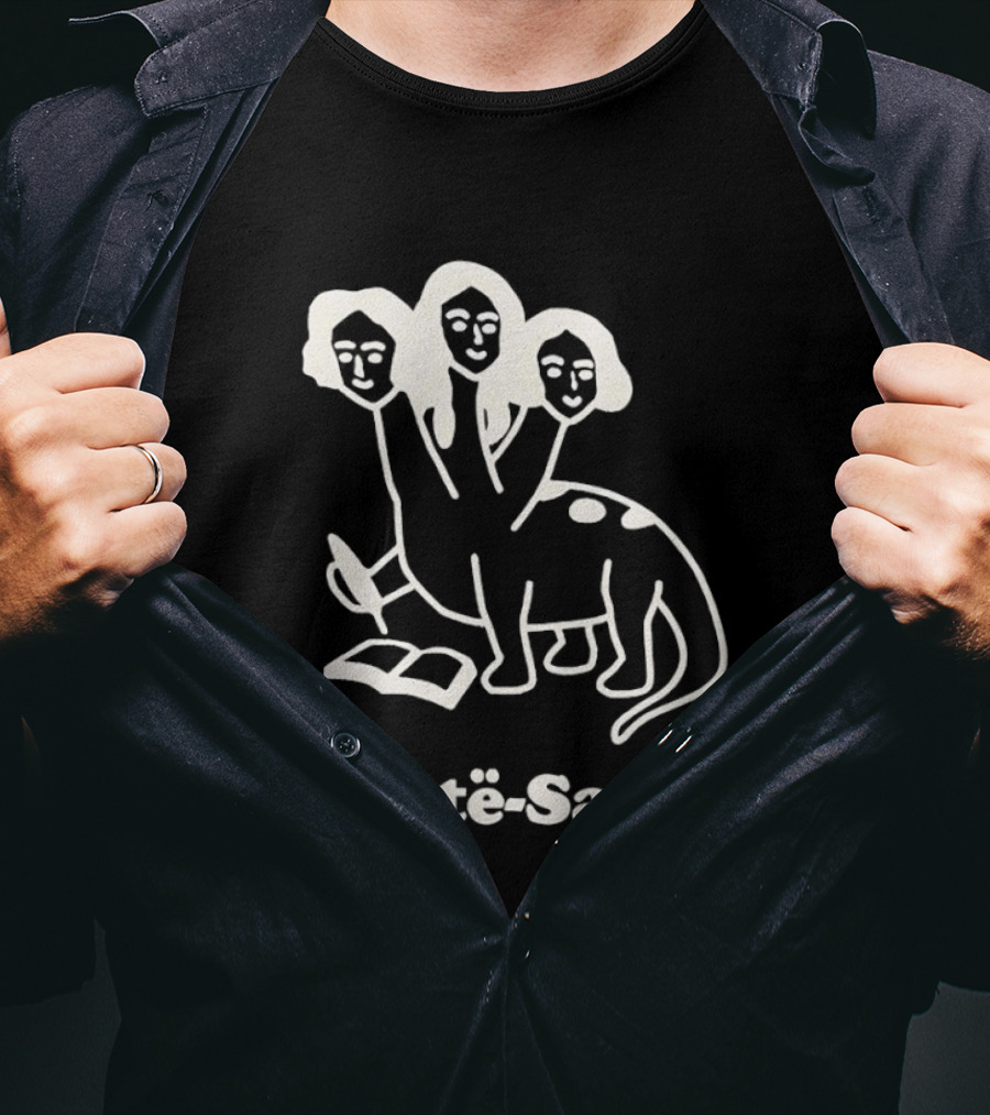 Brontë Saurus Literary Dinosaur Illustration Solar Opposites T-Shirt