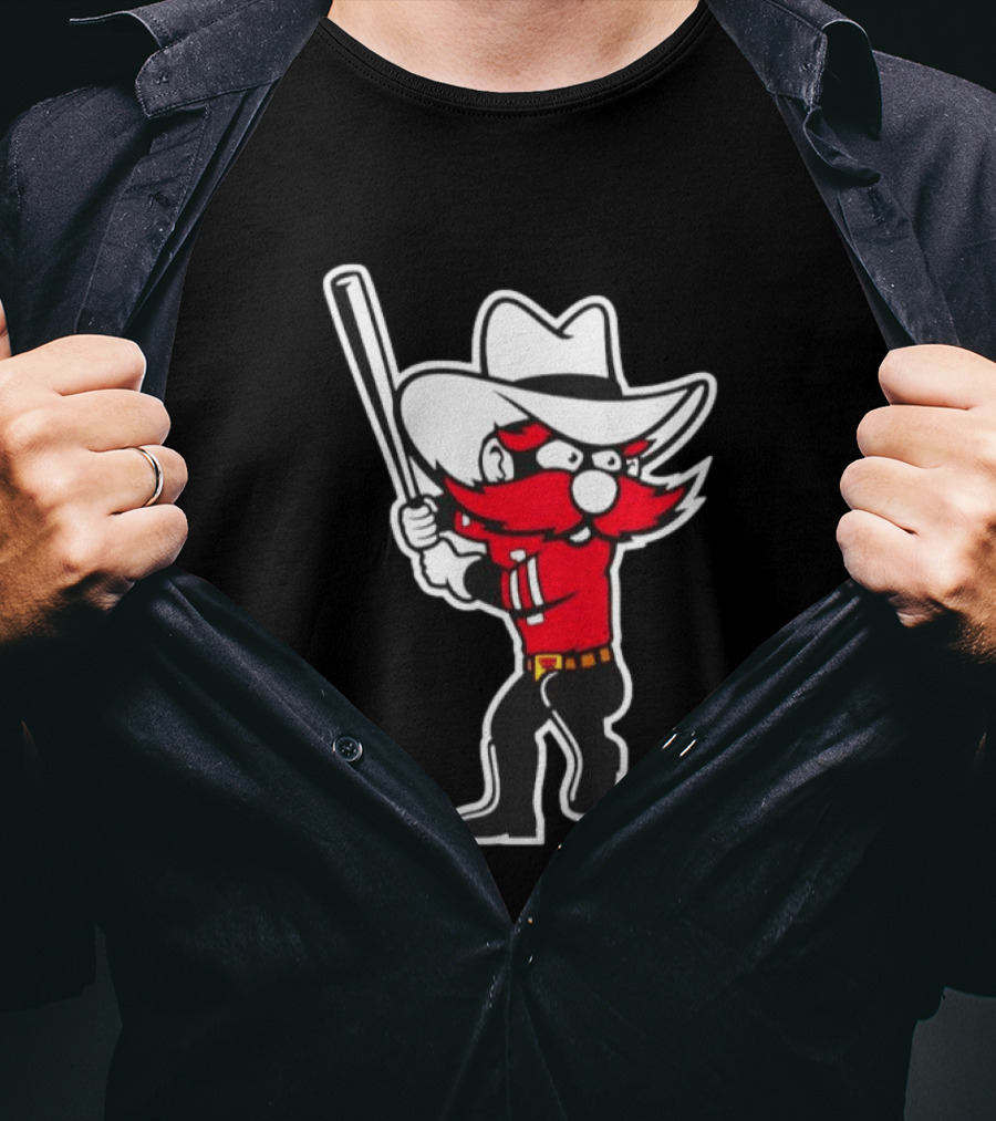 Texas Tech Red Raider NCAA Baseball Softball Raider Red T-Shirt