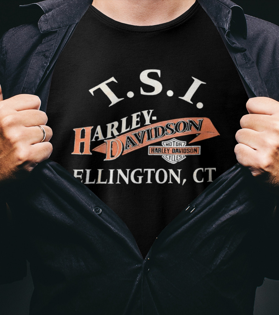 T.S.I. Harley Davidson Ellington CT T-Shirt