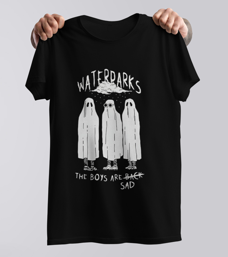 Waterparks The Boys Are Back Sad Ghosts T-Shirt
