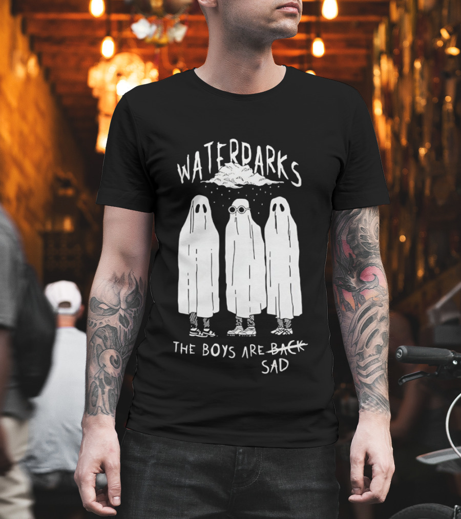 Waterparks The Boys Are Back Sad Ghosts T-Shirt
