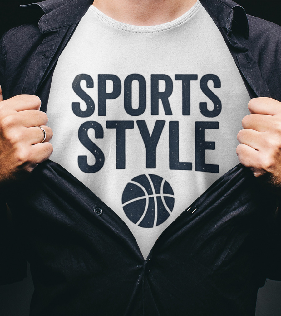 Sports Style Basketball T-Shirt
