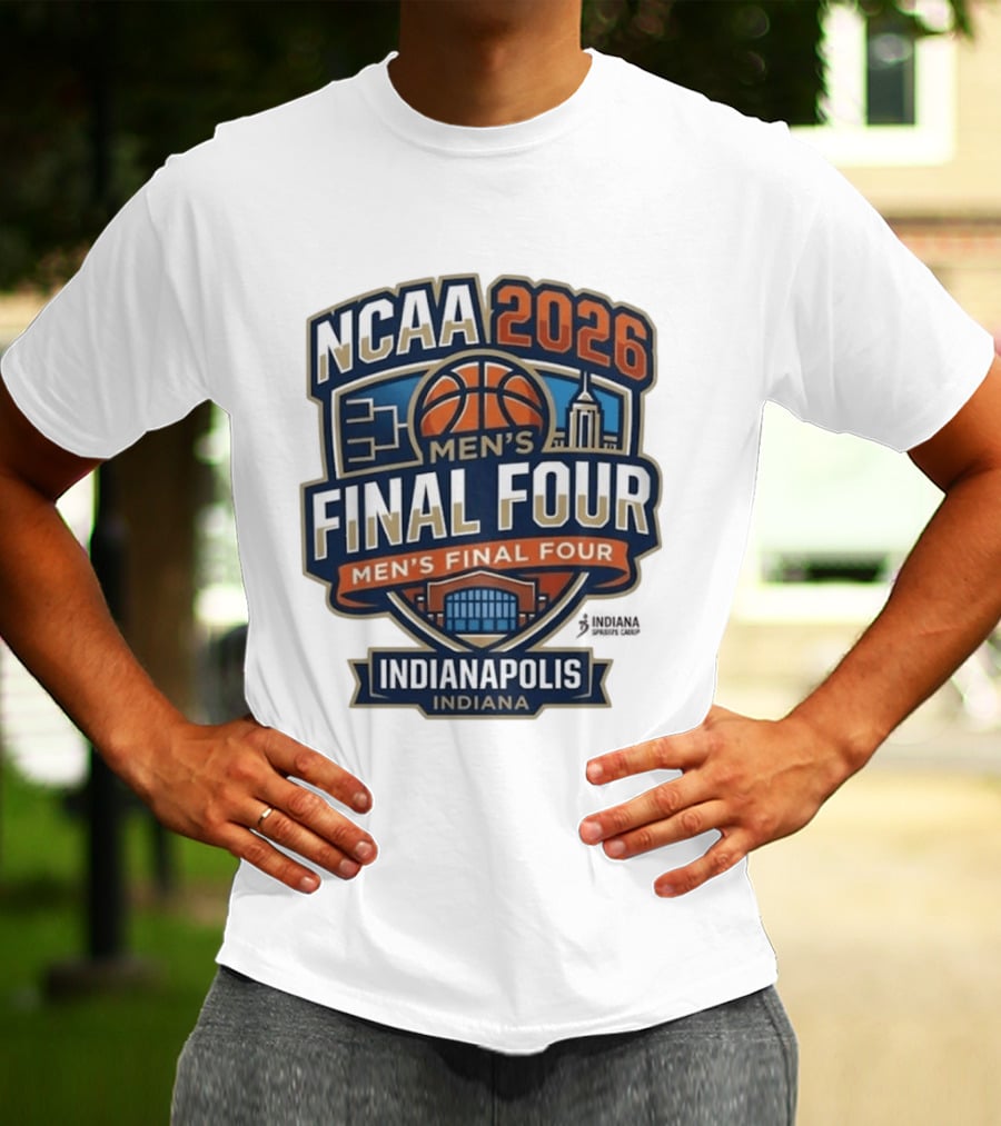 NCAA 2026 Men's Final Four Indianapolis Indiana Tournament T-Shirt