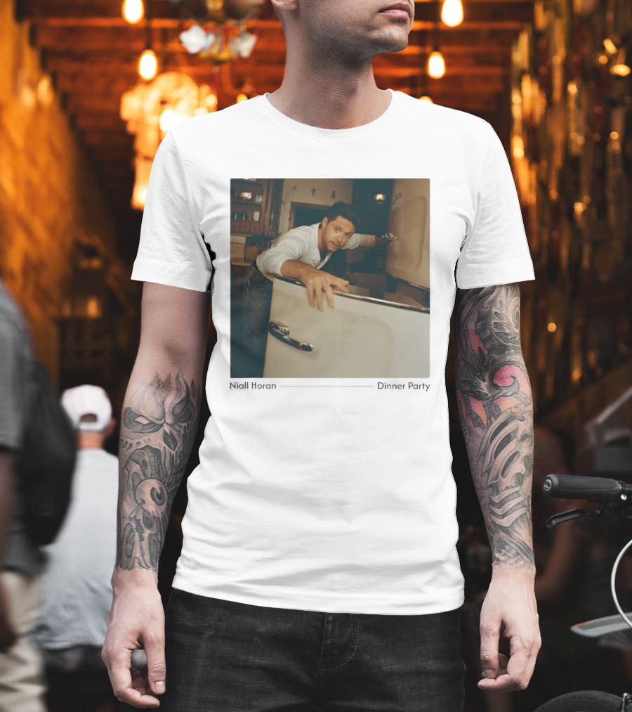 Niall Horan Dinner Party Album Cover Cooking Scene T-Shirt