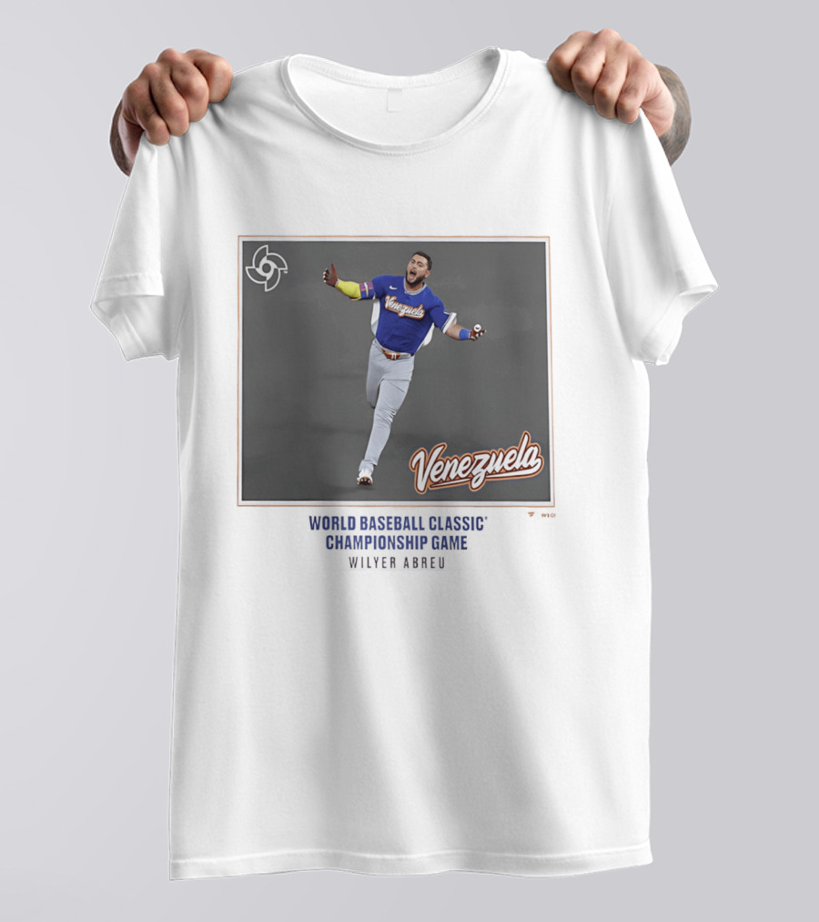 Venezuela Wilyer Abreu 2026 World Baseball Classic Championship Home Run Celebration T-Shirt