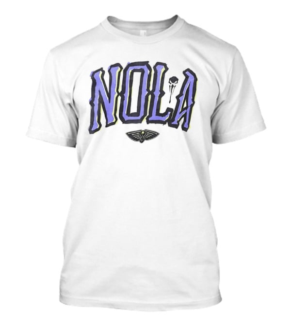 NOLA New Orleans Pelicans Basketball Team Spirit T-Shirt