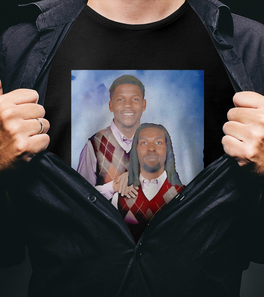 Anthony Edwards Naz Reid Step Brothers Minnesota Timberwolves T-Shirt