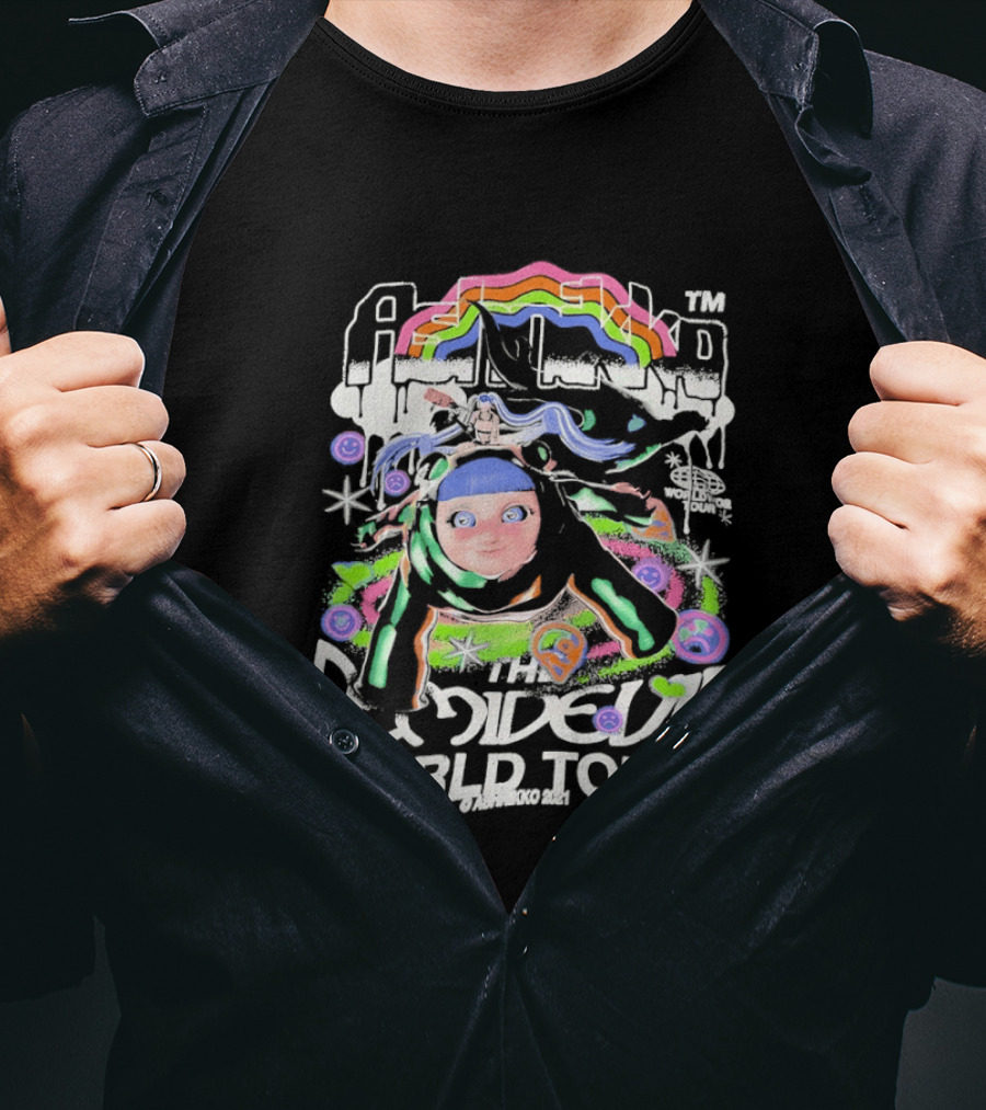 Ashnikko Demidevil World Tour Rainbow T-Shirt