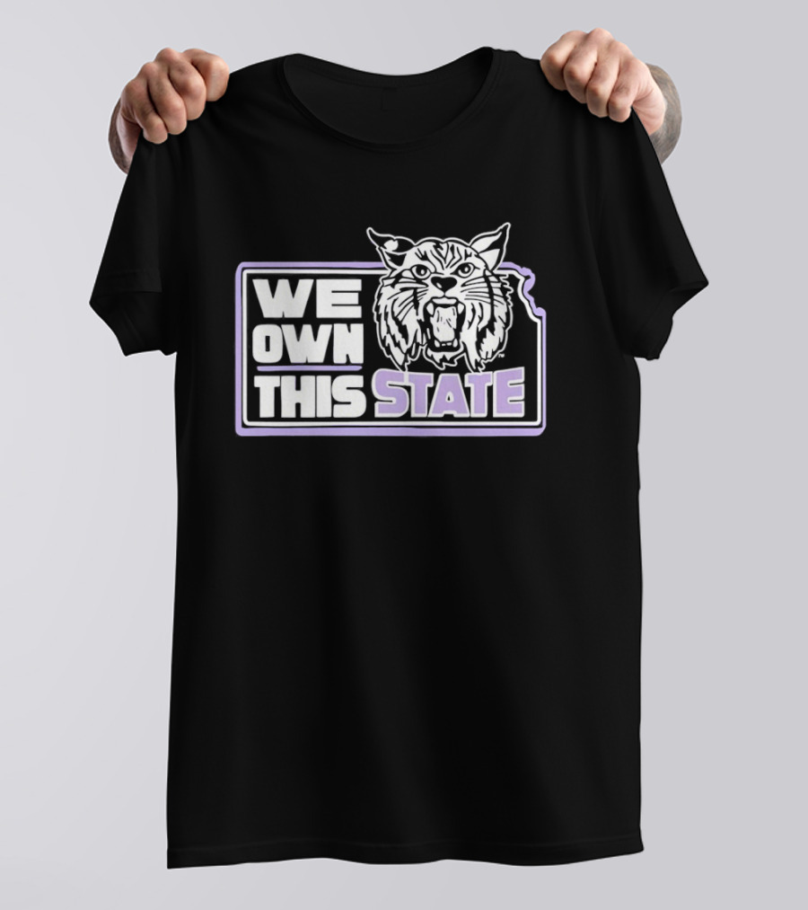 We Own This State Kansas Wildcats Basketball T-Shirt