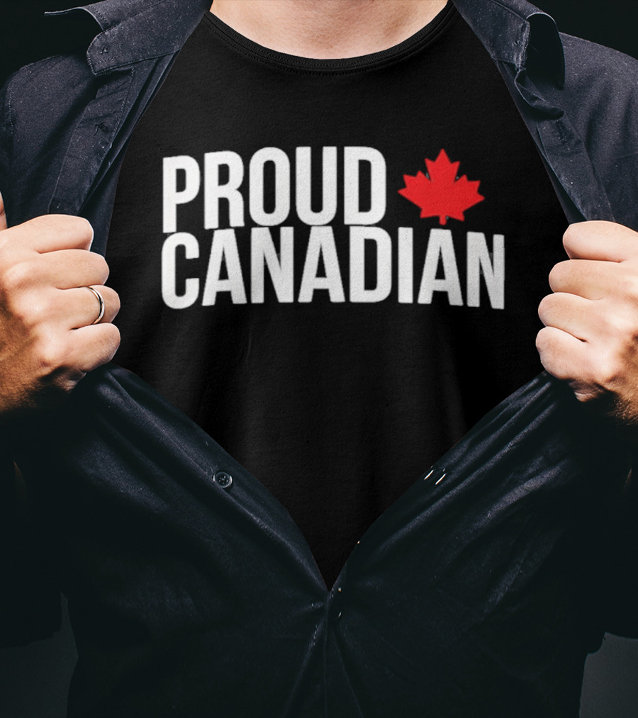 Proud Canadian Maple Leaf T-Shirt